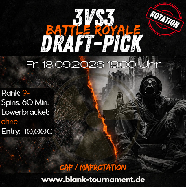 3VS3 BATTLE ROYALE DRAFT PICK MIT CAP 9-
