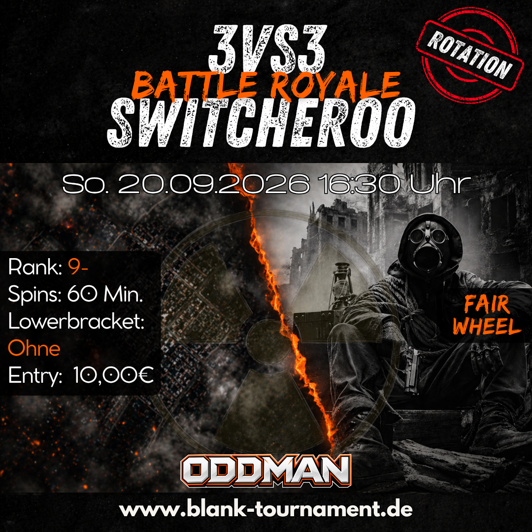 3VS3 BATTLE ROYALE ODDMAN FAIRWHEEL 9-