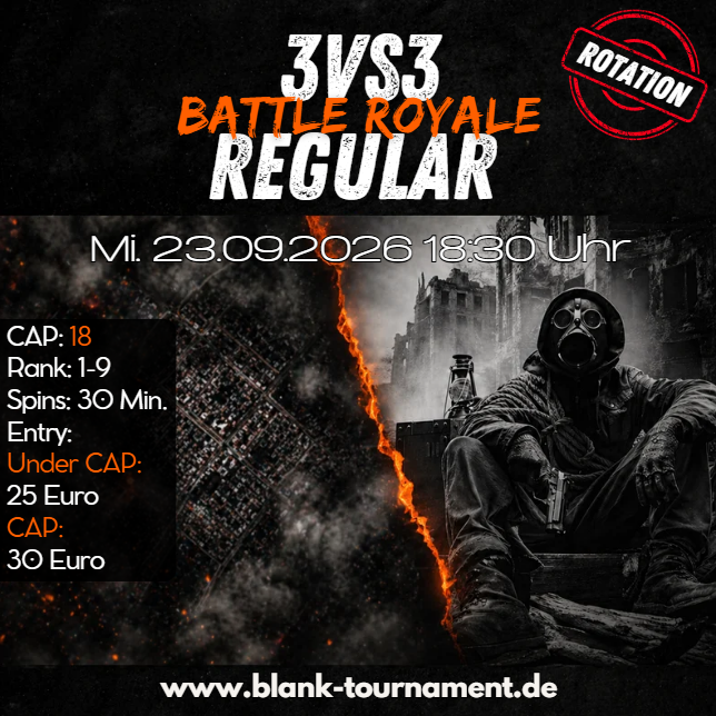 3VS3 BATTLE ROYALE REGULAR CAP 18