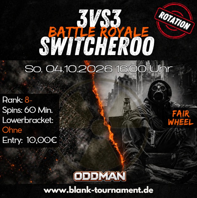 3VS3 BATTLE ROYALE FAIRWHEEL ODDMAN 8-