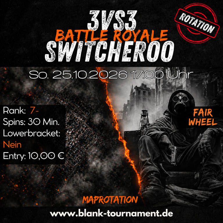 3VS3 BATTLE ROYALE SWITCHEROO 7- [FairWheel]