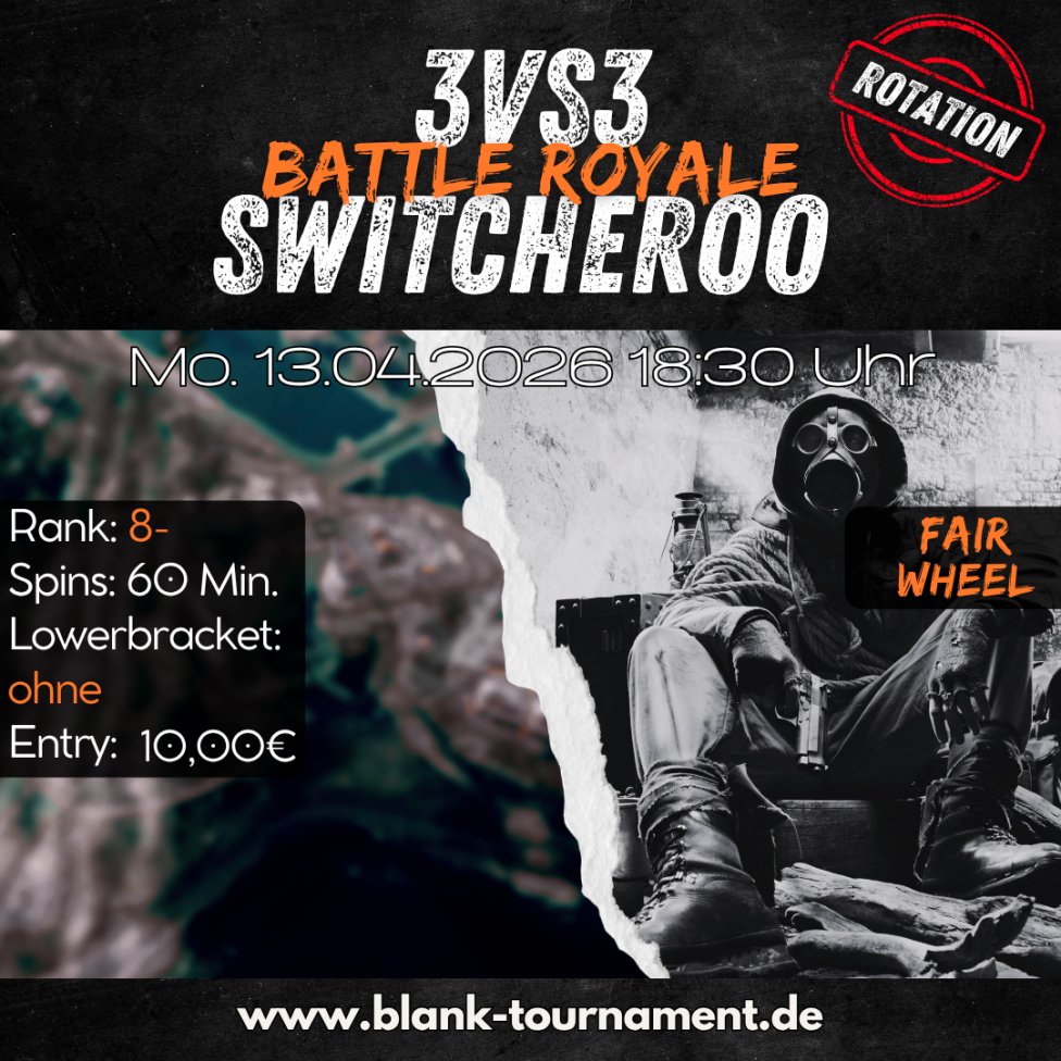 3VS3 BR Switcheroo [Fairwheel] 8- Uhr