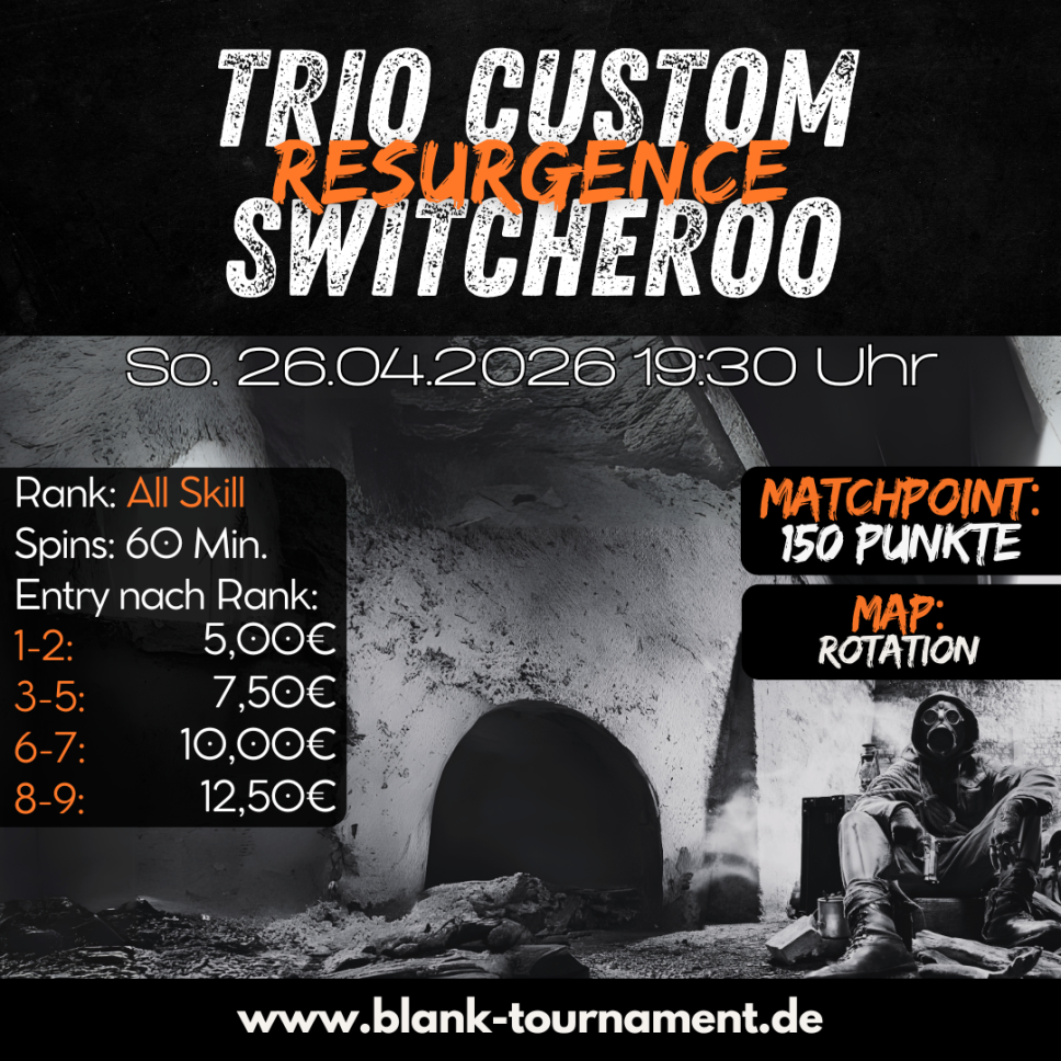 TRIO CUSTOM RESURGENCE SWITCHEROO ALL SKILL
