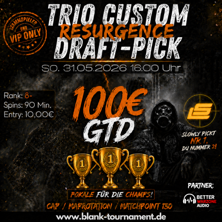 TRIO CUSTOM RESURGENCE DRAFT-PICK MIT CAP 8-