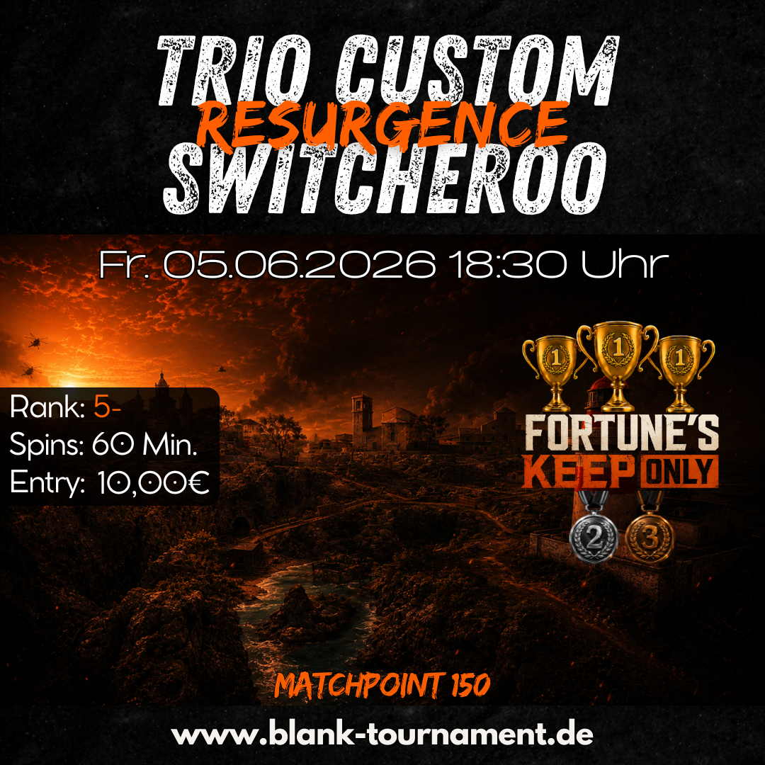 TRIO CUSTOM FORTUNES KEEP SWITCHEROO 5-
