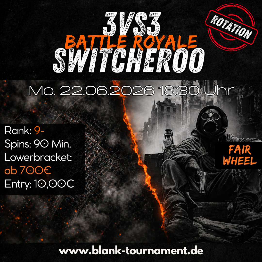 3VS3 BATTLE ROYALE SWITCHEROO FAIRWHEEL 9-