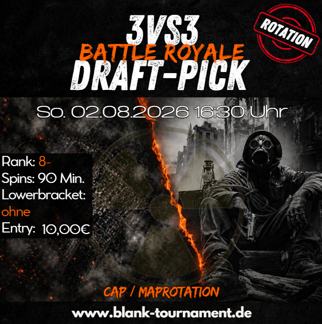 3VS3 BATTLE ROYALE DRAFT-PICK MIT CAP 8-