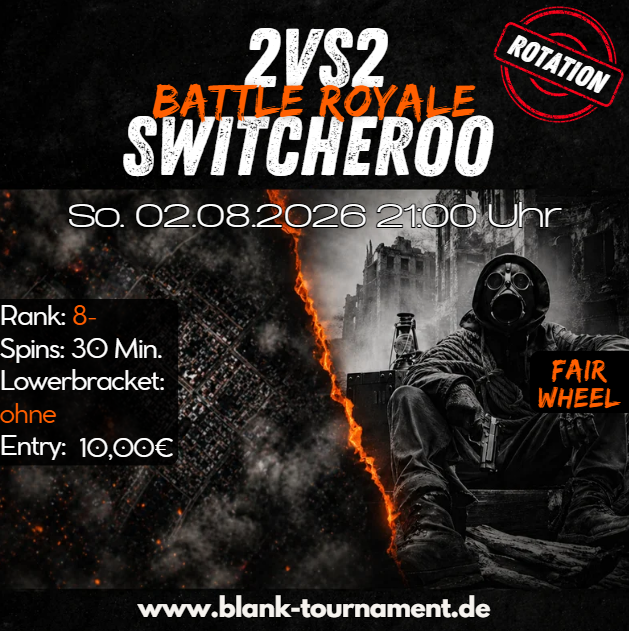 2VS2 BATTLE ROYALE SWITCHEROO FAIRWHEEL 8-